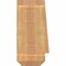 Ekena Millwork Bellingham Timber Gable Bracket, Western Red Cedar, 48"W x 10"H x 5 1/2"D x 5 1/2"F, 5/12 Pitch GBW048X10X0606BEL00SWR - alternate 4